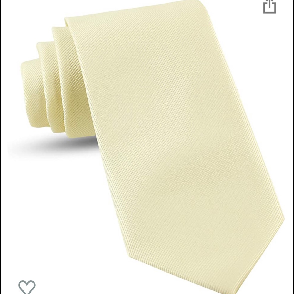 Handmade Ties For Men: new  : Champaign Cream